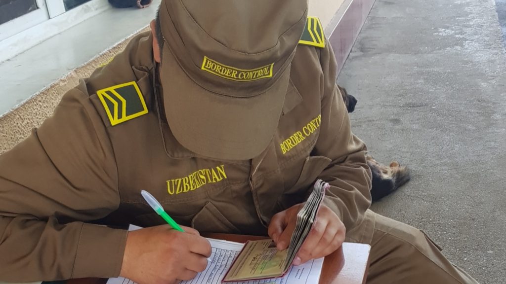 Grenzsoldat Usbekistan